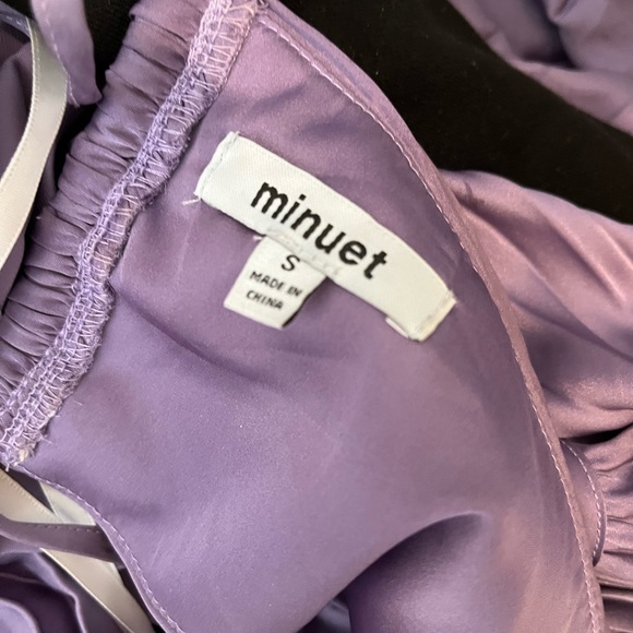 Purple evening gown Minuet size Small - Picture 2 of 5